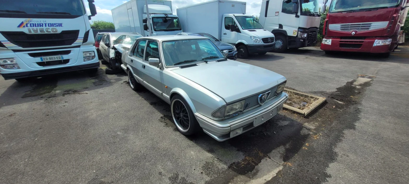 (1985) Alfa Romeo 6 – Italienische klassische Limousine mit Restaurierungspotenzial