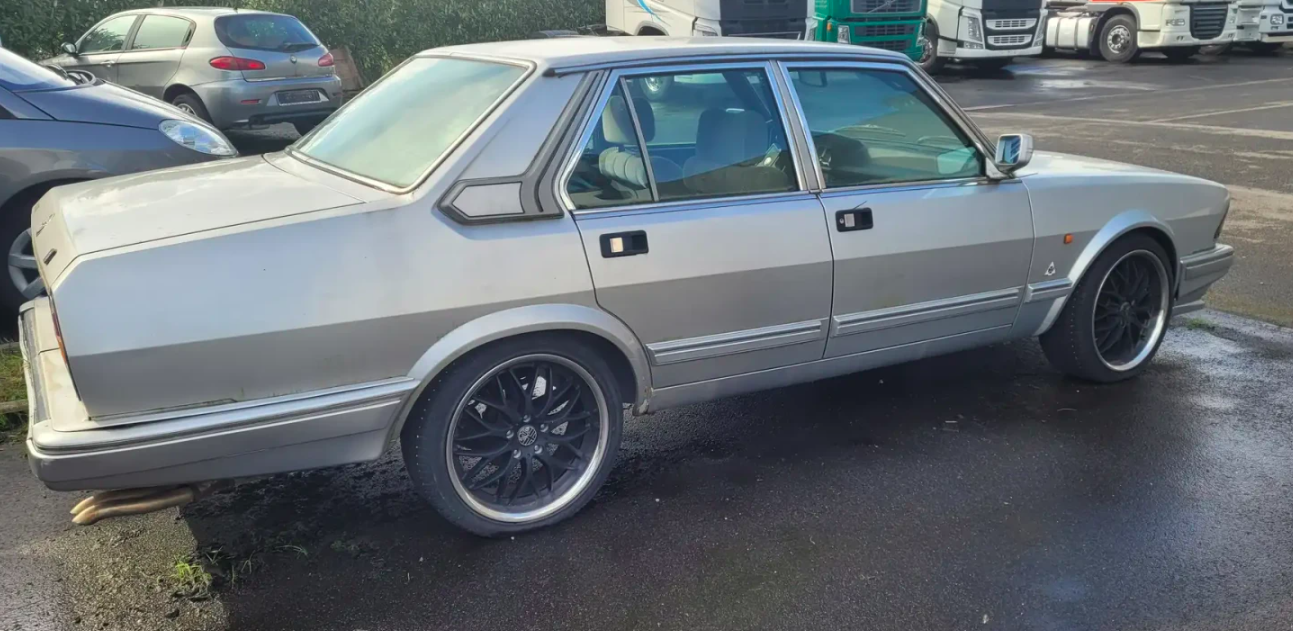 (1985) Alfa Romeo 6 – Italienische klassische Limousine mit Restaurierungspotenzial