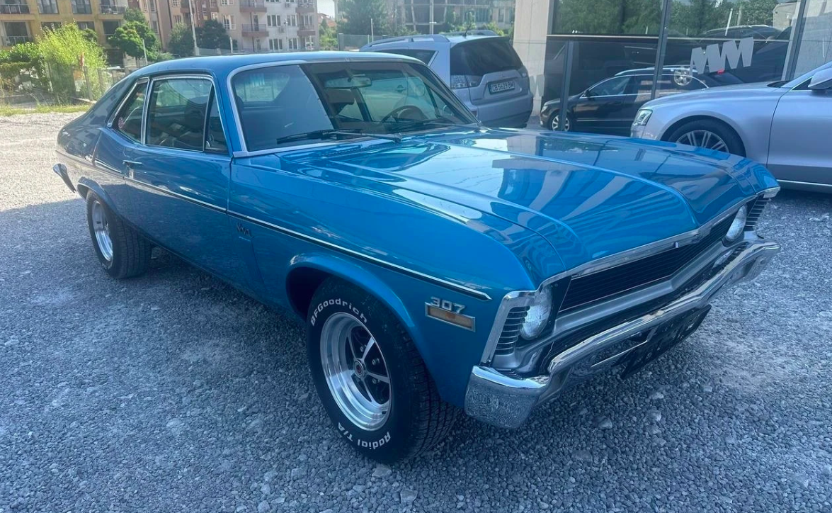 (1969) Chevrolet Nova II 307ci V8 – Klassieke Amerikaanse muscle car met tijdloze charme