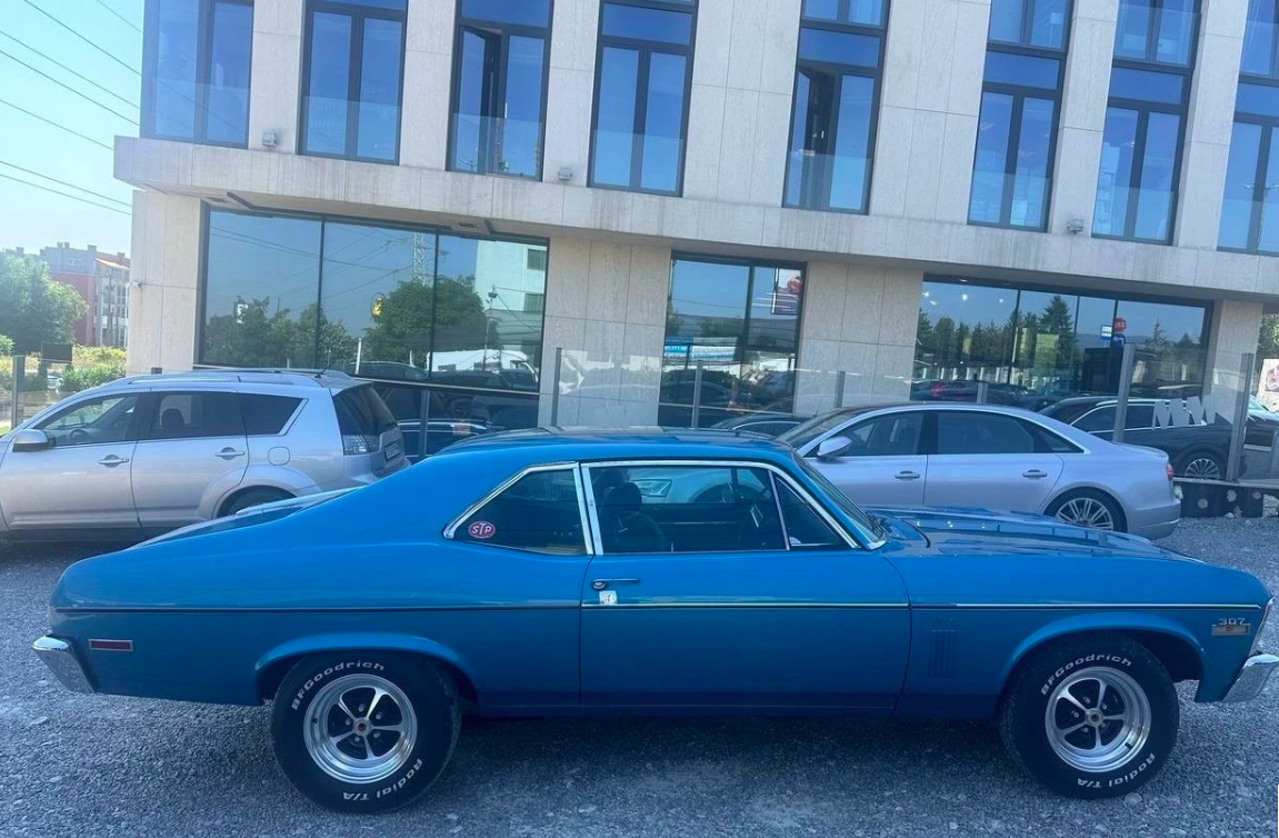 (1969) Chevrolet Nova II 307ci V8 – Klassieke Amerikaanse muscle car met tijdloze charme