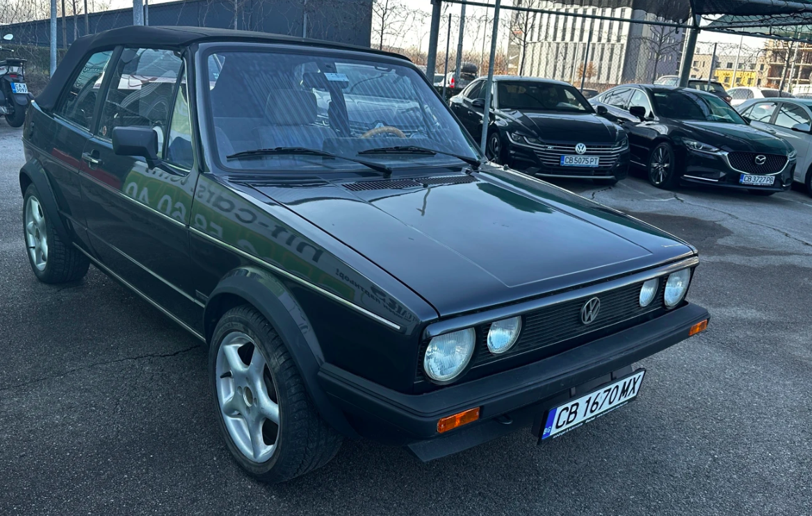 (1986) VW Golf 1.6 – Icône bien conservée de l’automobile classique