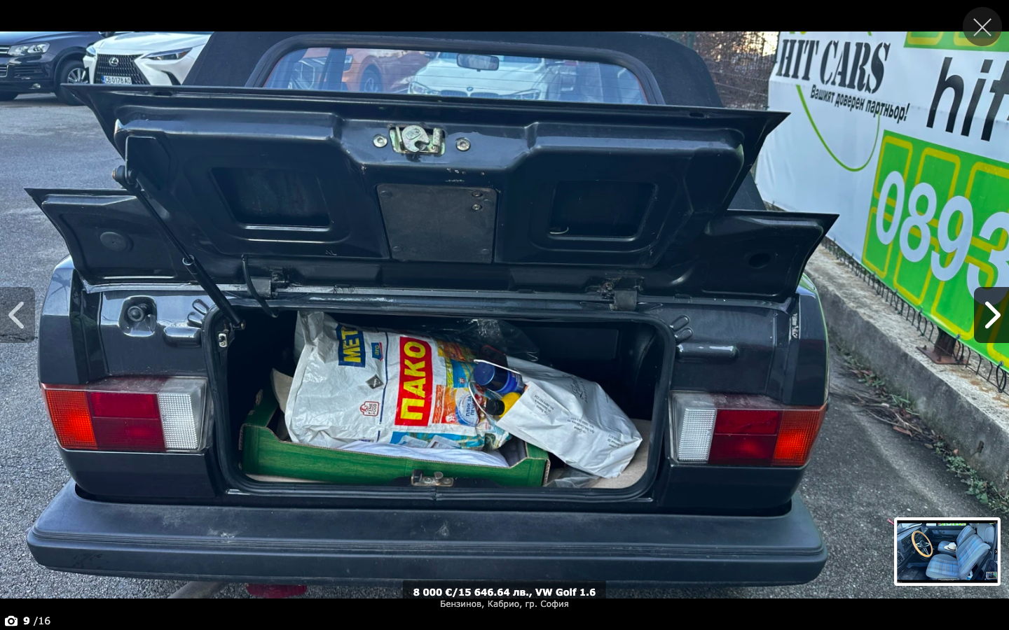 (1986) VW Golf 1.6 – Icône bien conservée de l’automobile classique