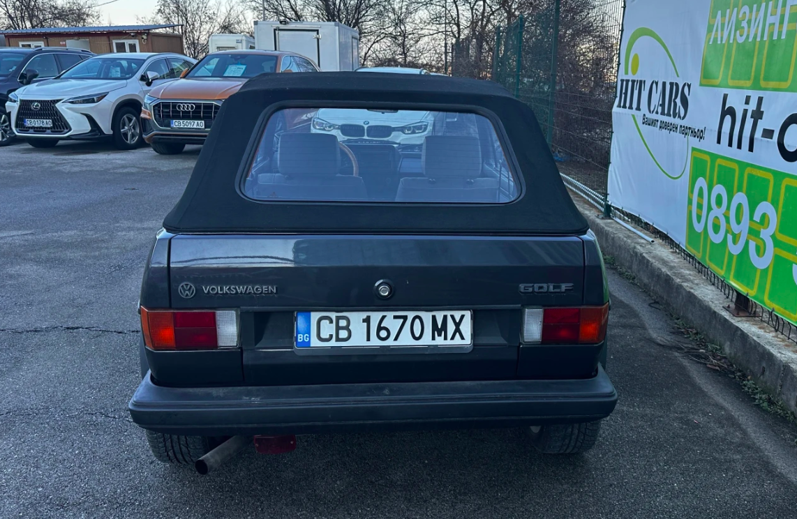 (1986) VW Golf 1.6 – Icône bien conservée de l’automobile classique